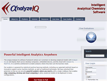 Tablet Screenshot of analyzeiq.com
